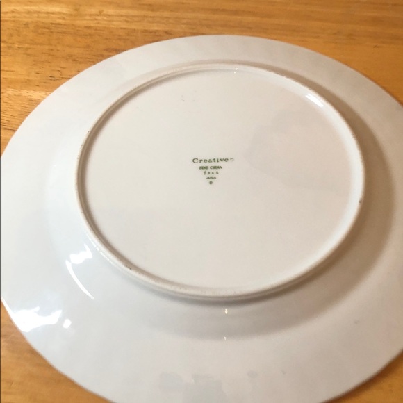 Creative fine china California Souvenir Plate with Floral Design - Picture 8 of 8